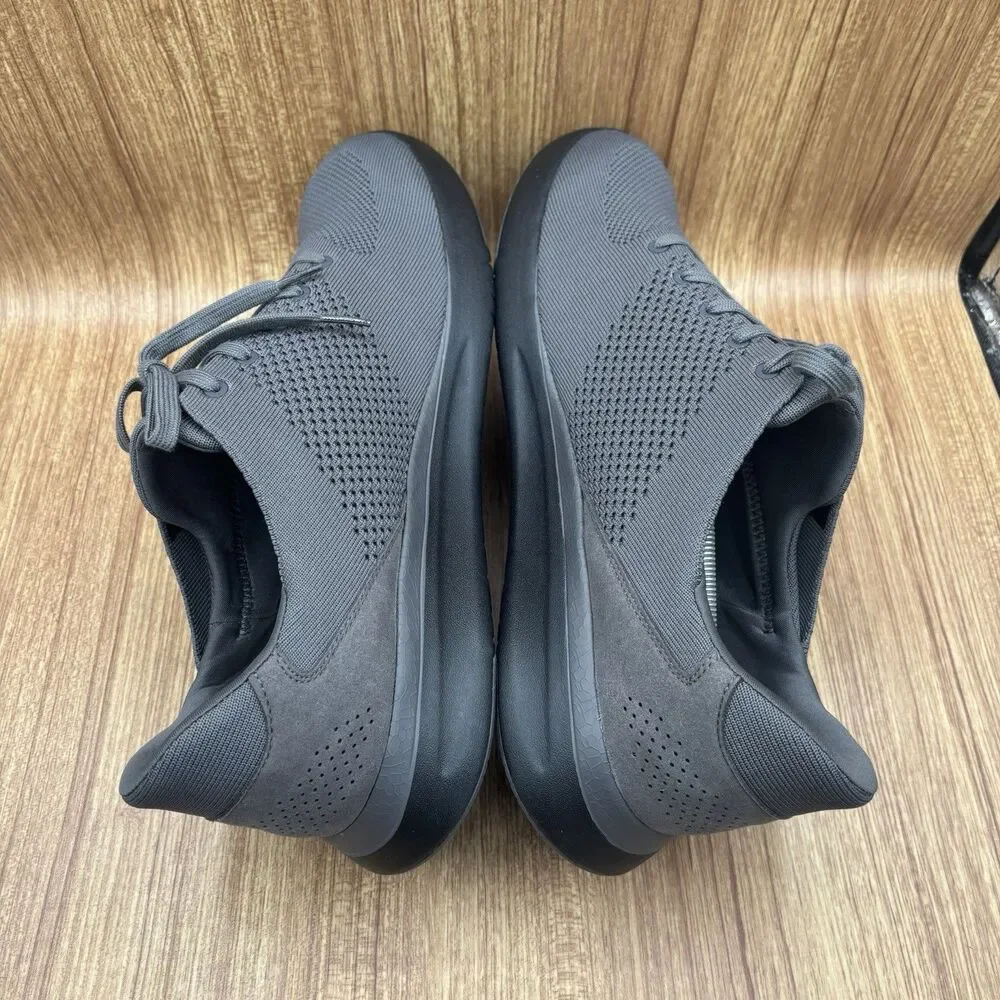 Kizik Lima Hands Free Graphite Gray Black Mens Size‎ 15 Athletic Sneakers NEW